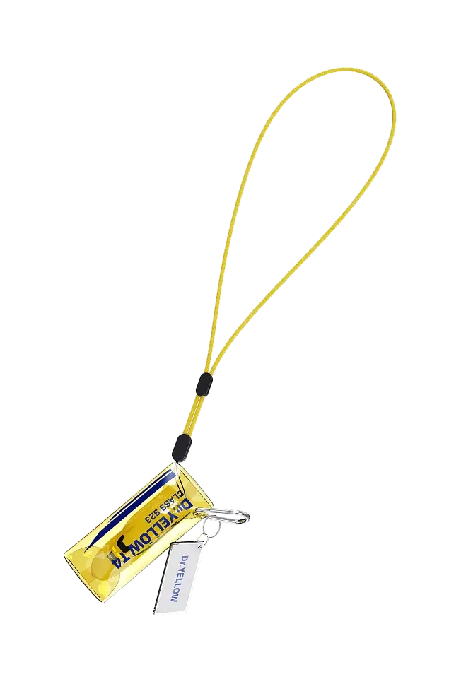 923形ドクターイエローT4型ワイヤレスイヤホン ストラップ